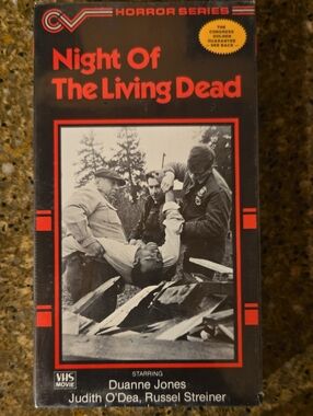 Night of the Living Dead VHS Tape - New In Package
